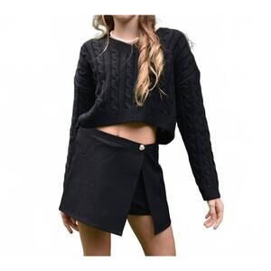 NEW THEME girl's dani heart skort in black